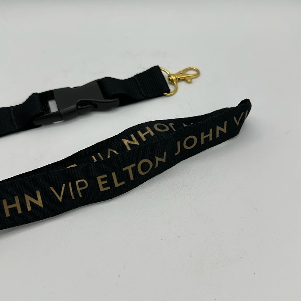Elton John farewell tour VIP lanyard